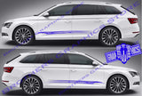 Graphics Racing Sticker Car Vinyl Stripes For Skoda Superb - Brothers-Graphics