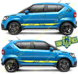 Graphics Racing Sticker Car Vinyl Stripes For Suzuki Ignis - Brothers-Graphics