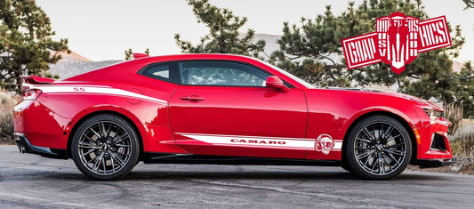 Graphics Sticker Car Side Vinyl Stripes Fit Chevrolet Camaro - Brothers-Graphics