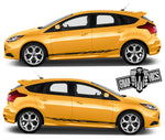 Graphics Sticker Car Side Vinyl Stripes For Ford Focus - Brothers-Graphics