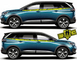 Graphics Sticker Car Side Vinyl Stripes For  Peugeot 5008 - Brothers-Graphics