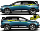 Graphics Sticker Car Side Vinyl Stripes For  Peugeot 5008 - Brothers-Graphics