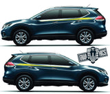 Graphics Sticker Door Side Vinyl Stripes For Nissan Rogue - Brothers-Graphics