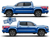 Graphics Sticker Doors Side Vinyl Stripes For Toyota Tacoma 2001-2020 - Brothers-Graphics
