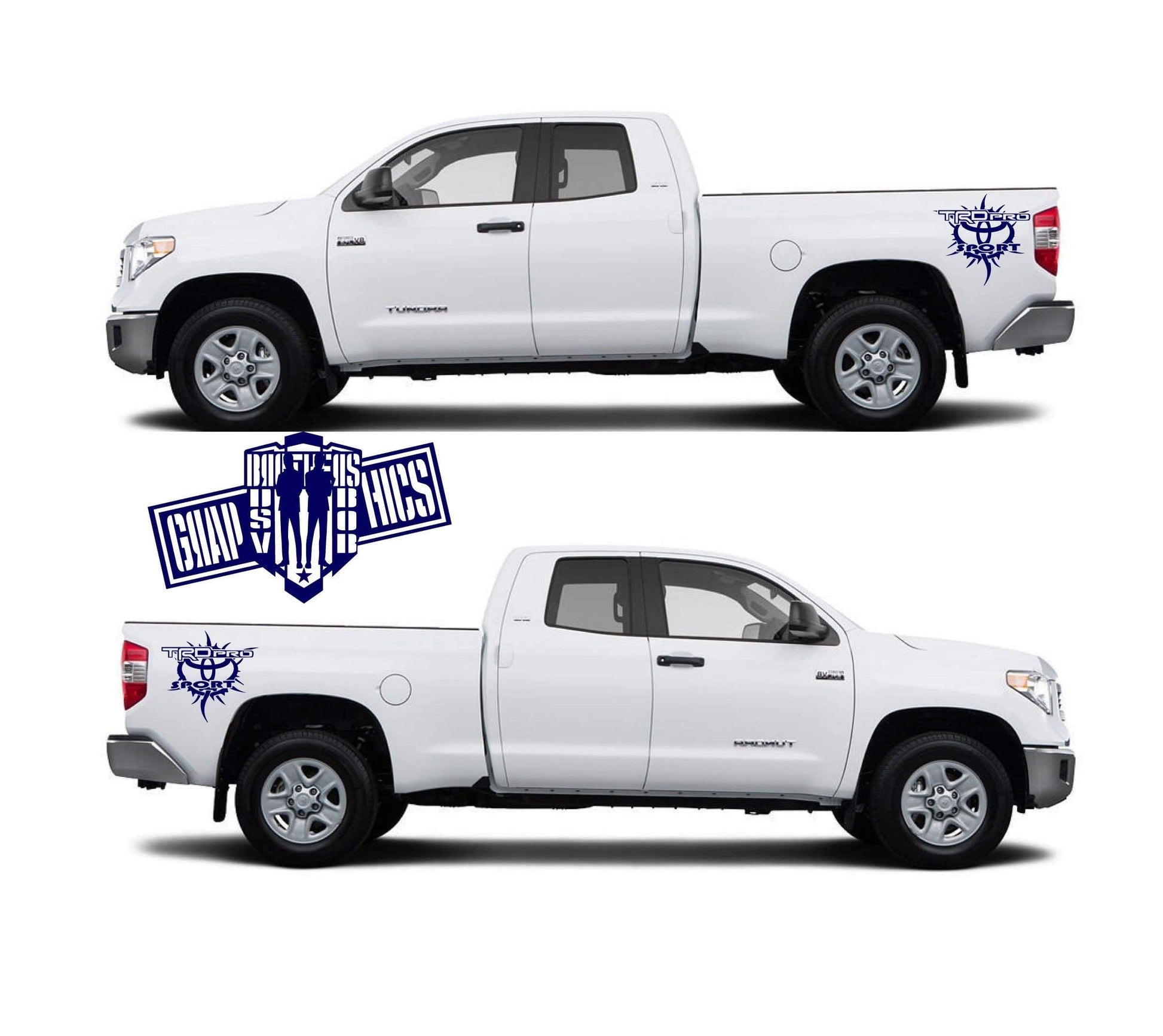 Graphics Sticker Vinyl Stripes Fit For Toyota Tacoma 2001-2020 - Brothers-Graphics