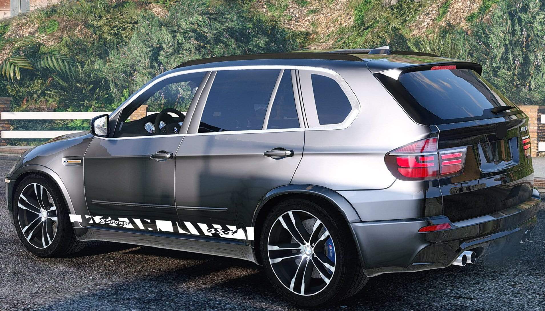 Truck Decals stripes vinyl decals for BMW X5 - Brothers-Graphics