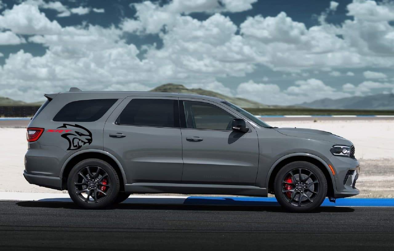 Vinyl Graphics Hel lcat Graphic Vinyl Stripes Compatible with Dodge Durango