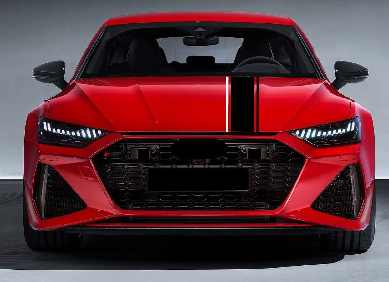 Autocollants de capot pour Audi A7