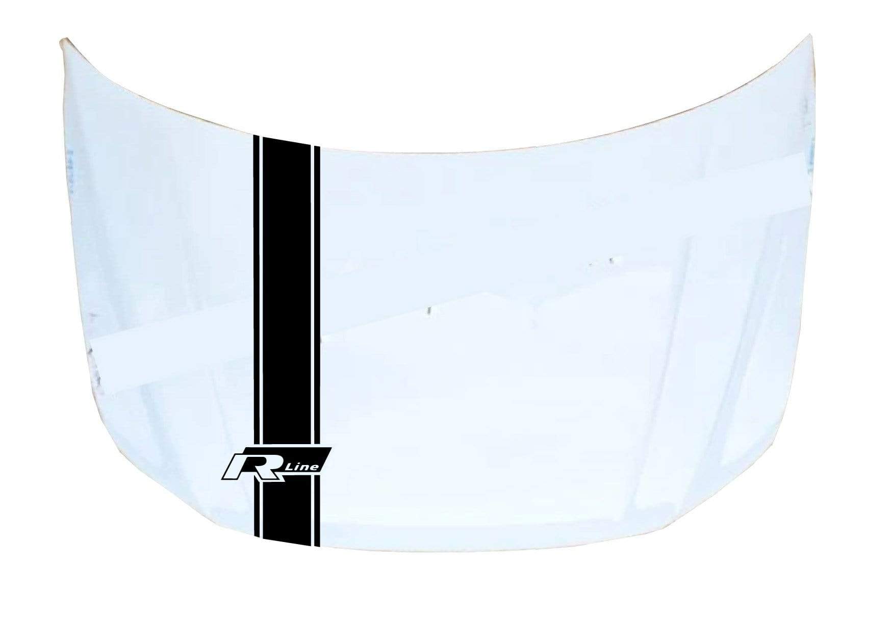 Vinyl Graphics Hood Vinyl Graphics Racing Stripes New Decals Compatible with VW Passat