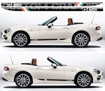 Vinyl Graphics Italian Design Decal Sticker Stripe Stickers Compatible with Fiat Spider 124