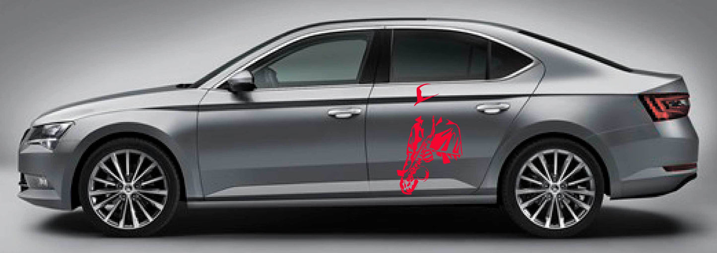 Vinyl Graphics Jazz symphonist graphic for car | UNIVERSAL STICKERS