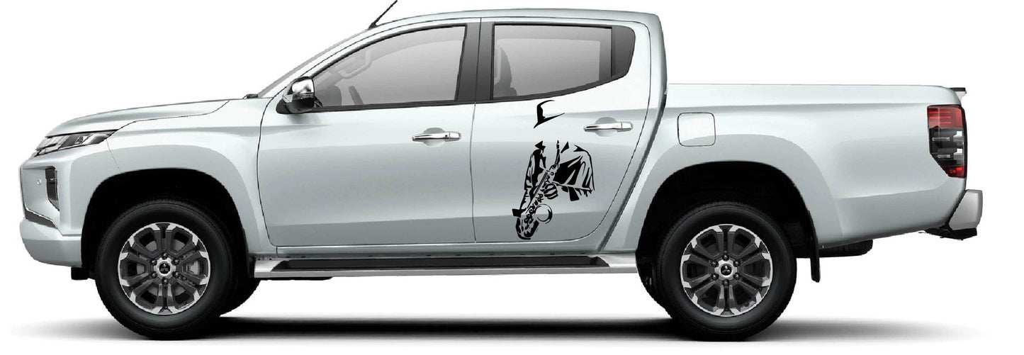 Vinyl Graphics Jazz symphonist graphic for car | UNIVERSAL STICKERS
