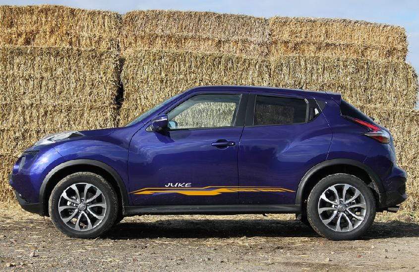 Autocollants en vinyle Line Design 2 couleurs pour Nissan Juke