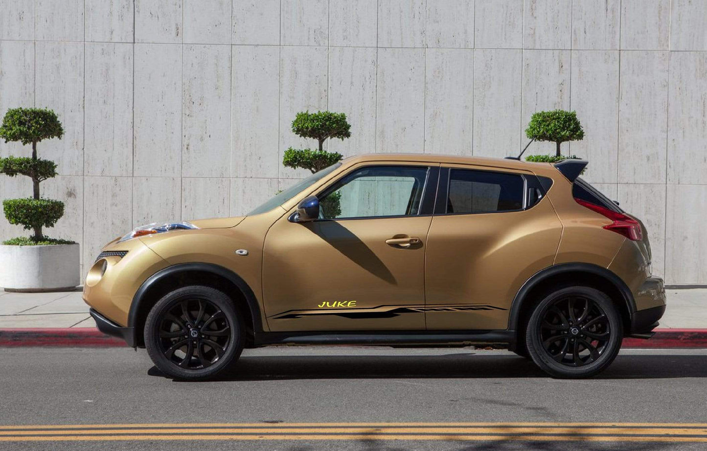 Autocollants en vinyle Line Design 2 couleurs pour Nissan Juke