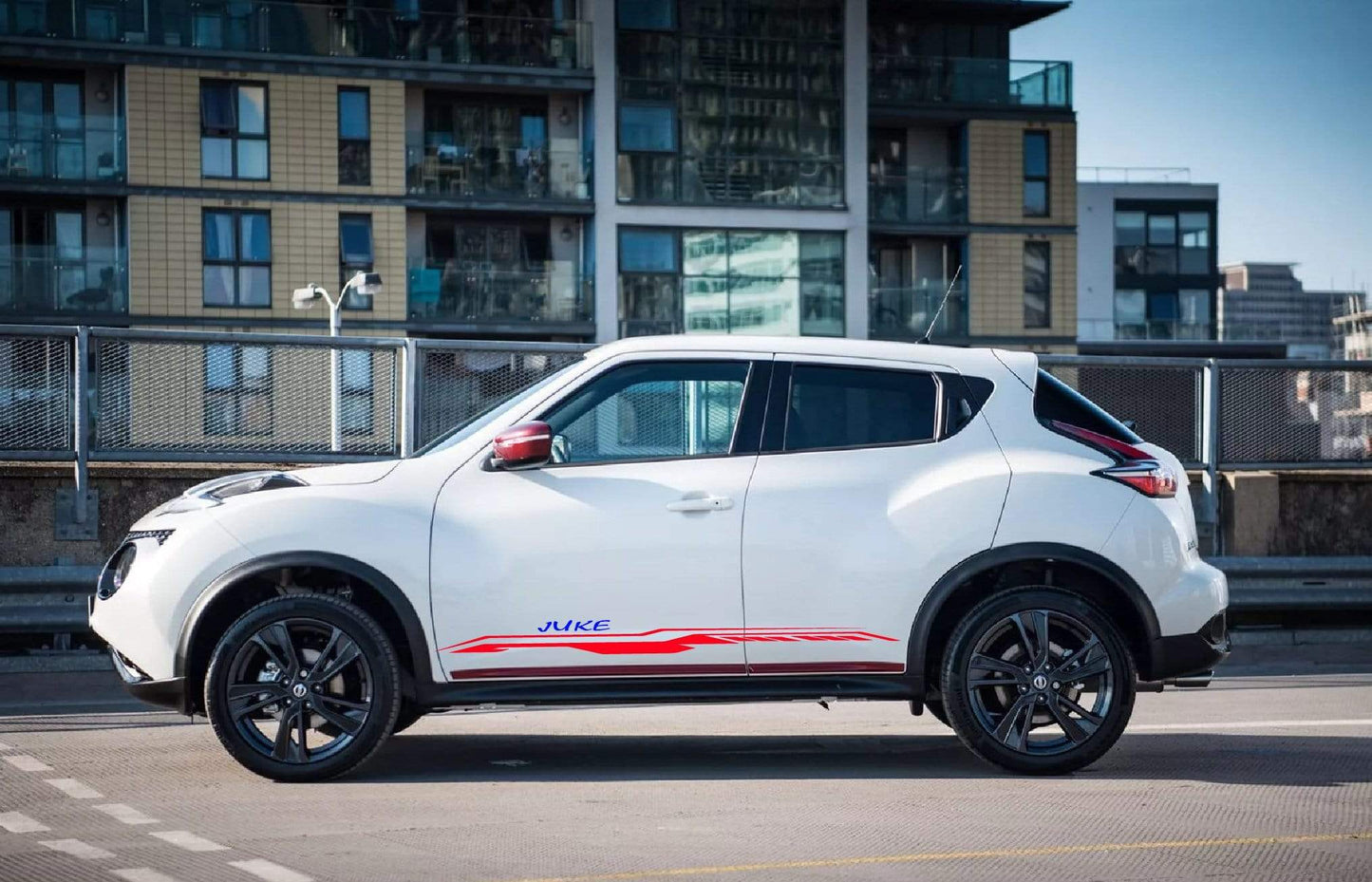 Autocollants en vinyle Line Design 2 couleurs pour Nissan Juke