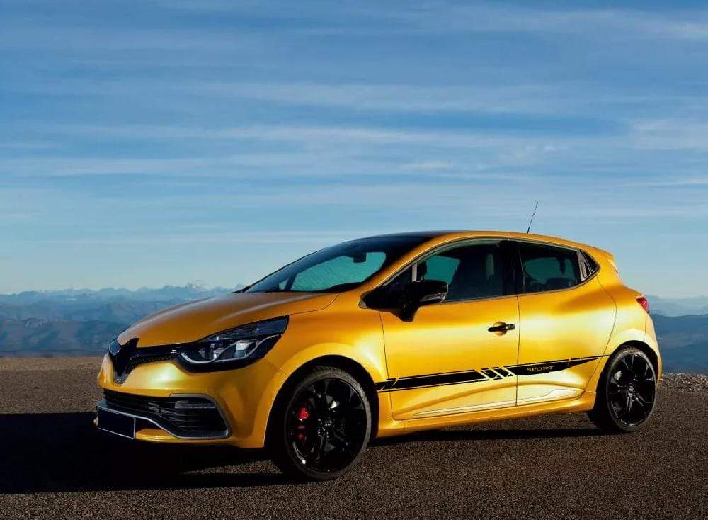 Autocollants graphiques de ligne pour Renault Racing Stripes pour Renault Clio autocollants de voiture Renault Clio