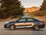 Vinyl Graphics Line Graphic Gift Toyota Corolla Racing Stripes for Corolla car stickers decals