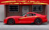 Vinyl Graphics Line Graphic Vinyl Door Decal Racing Stripe stickers for Dodge Viper