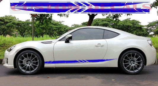 Premium Vinyl Stickers Compatible with Subaru BRZ Unique Line Design BFF