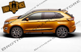 Line Graphics Vinyl Decal Side Bed Sticker Kit For Ford Edge
