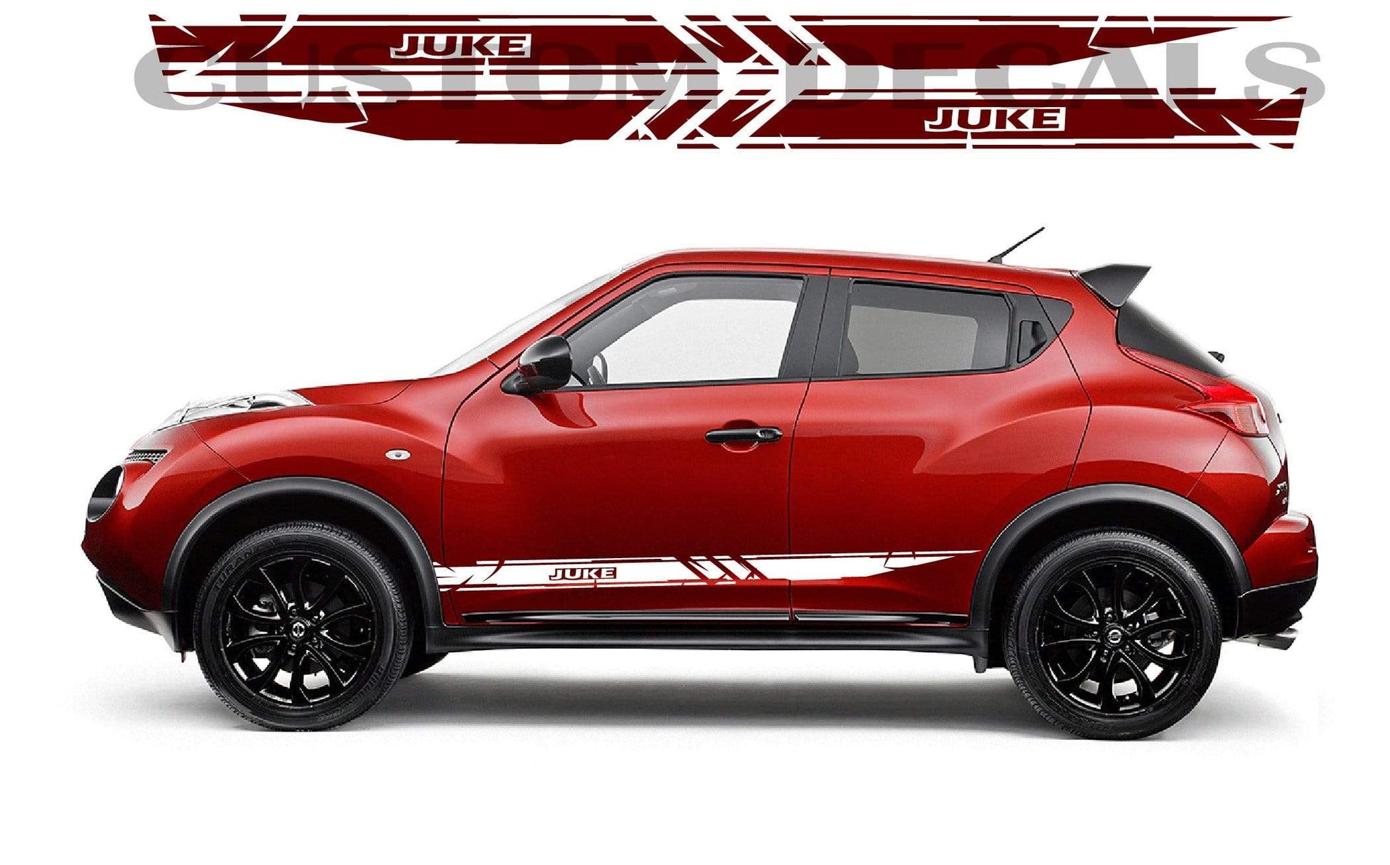 New Best Graphic Line Side Stickers For Nissan Juke Style Decals