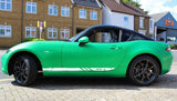 Line Stickers Rear Decals For Mazda MX-5