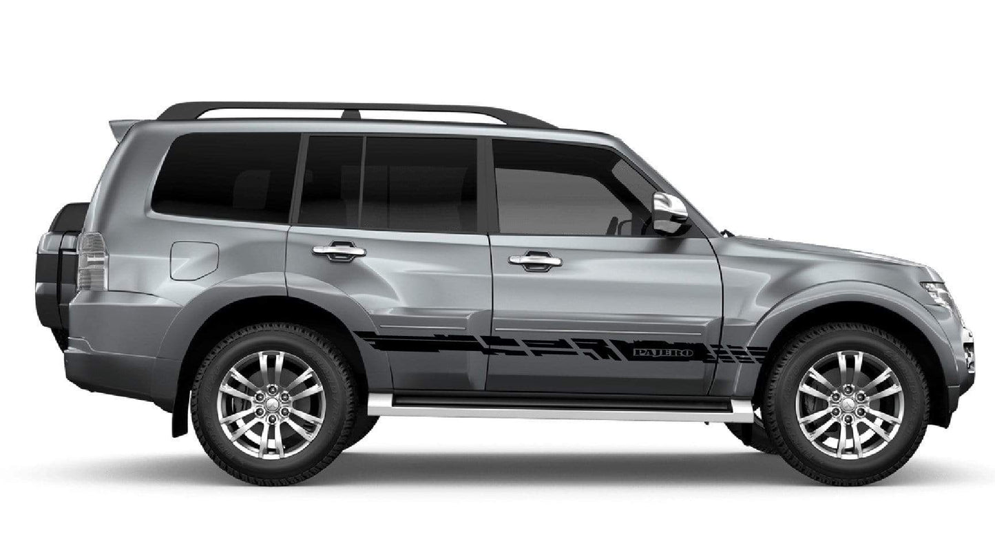 Premium Quality Stickers Compatible with Mitsubishi Pajero Best Design Decorative decals