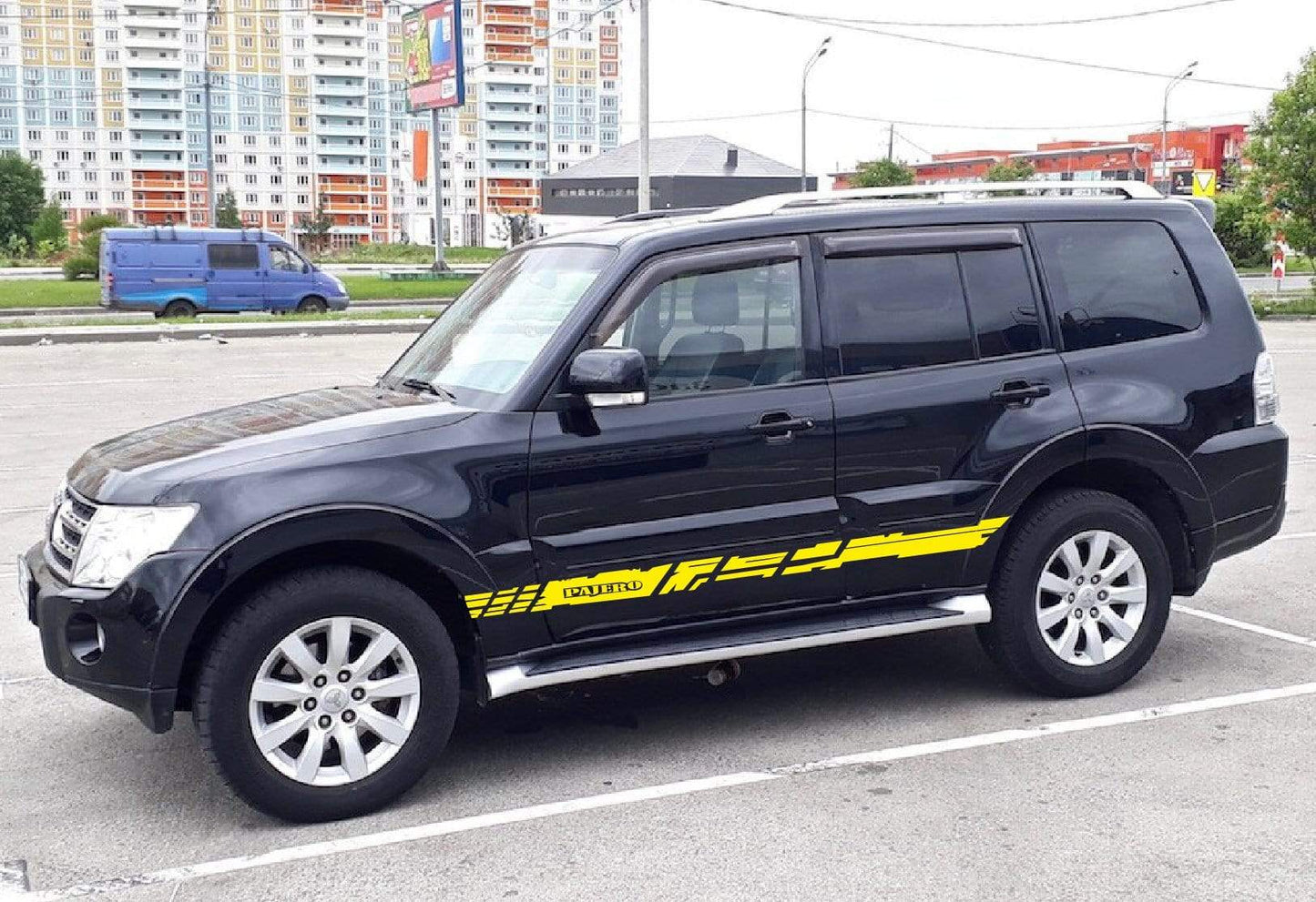 Premium Quality Stickers Compatible with Mitsubishi Pajero Best Design Decorative decals