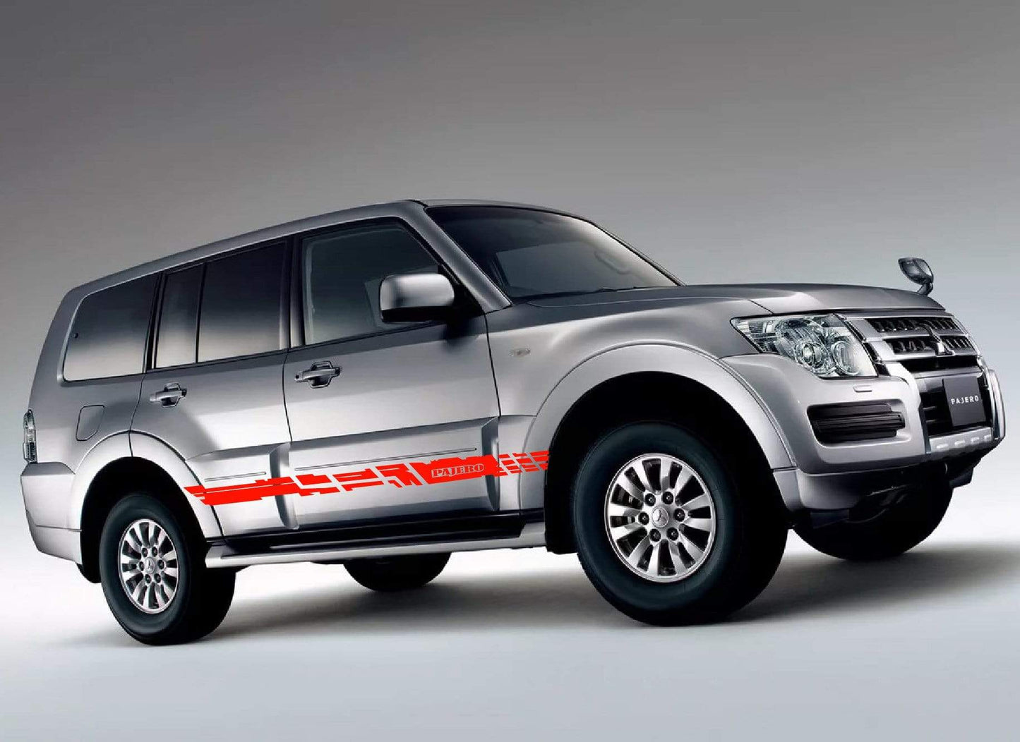 Premium Quality Stickers Compatible with Mitsubishi Pajero Best Design Decorative decals