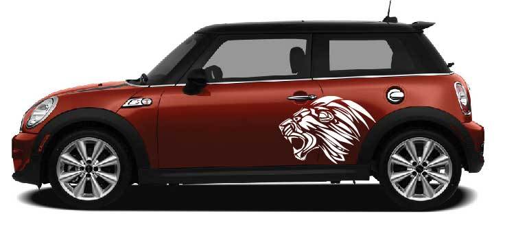 Vinyl Graphics Lions Graphic Vinyl Stickers for car | UNIVERSAL STICKERS
