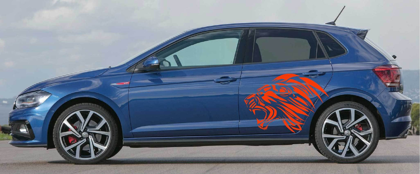 Vinyl Graphics Lions Graphic Vinyl Stickers for car | UNIVERSAL STICKERS Fit any Vehicle