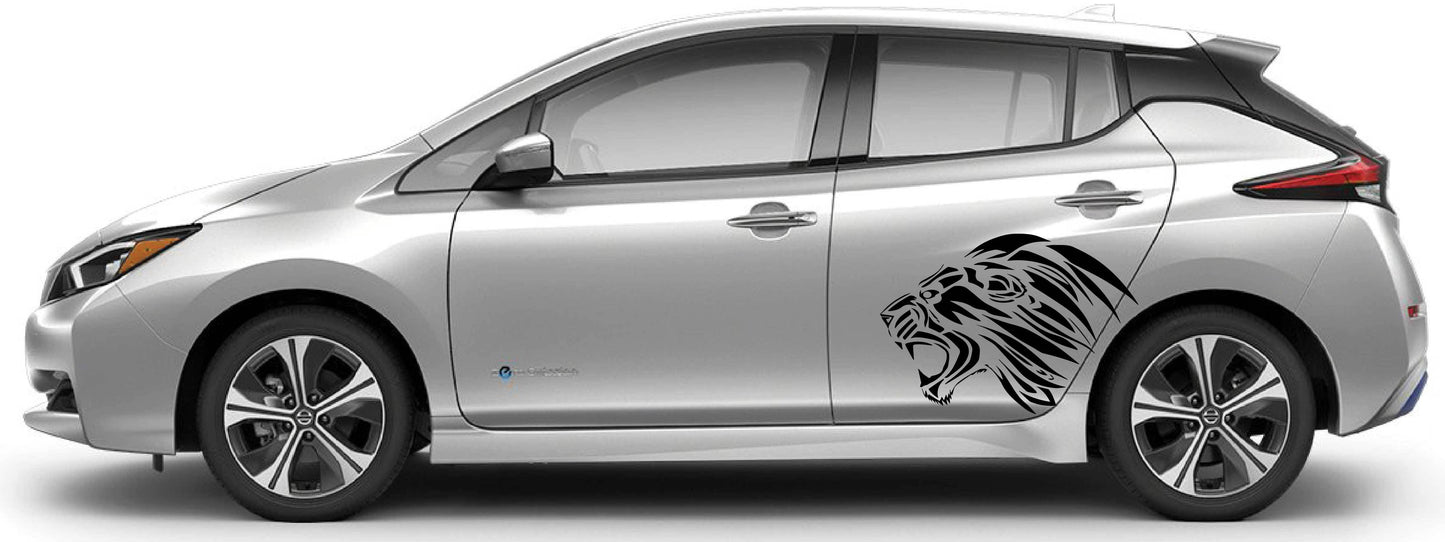Vinyl Graphics Lions Graphic Vinyl Stickers for car | UNIVERSAL STICKERS Fit any Vehicle