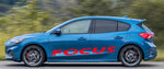 Vinyl Graphics Logo Design Decal Sticker Vinyl Side Racing Stripes for Ford Focus