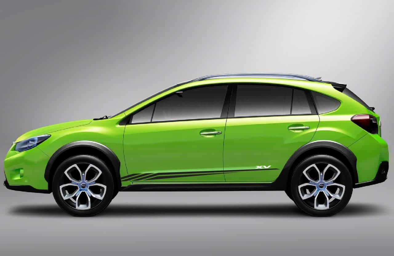 Vinyl Graphics LOGO Figure Design Vinyl decal Stickers Compatible with Subaru XV CAR STICKERS