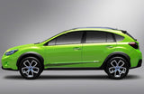 Vinyl Graphics LOGO Figure Design Vinyl decal Stickers Compatible with Subaru XV CAR STICKERS