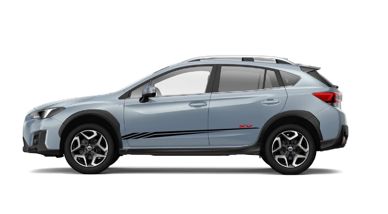 Vinyl Graphics LOGO Figure Design Vinyl decal Stickers Compatible with Subaru XV CAR STICKERS