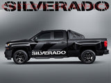 Vinyl Graphics Logo Graphic Stickers Car Vinyl Stripes Compatible with Chevrolet Silverado 2000-2021