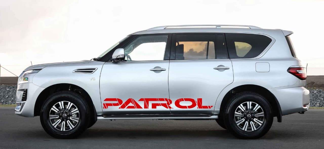 Vinyl Graphics Logo Graphic Vinyl Stripes Compatible with Nissan Patrol