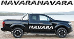 Vinyl Graphics Logo Line Design Vinyl Stripes Compatible With Nissan Navara 2002-2022