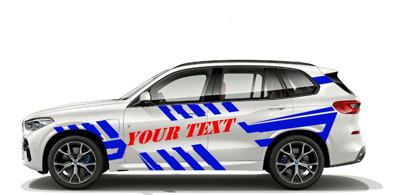 Vinyl Graphics MAN graphic universal sticker decal for Car Any Vehicle | UNIVERSAL STICKERS