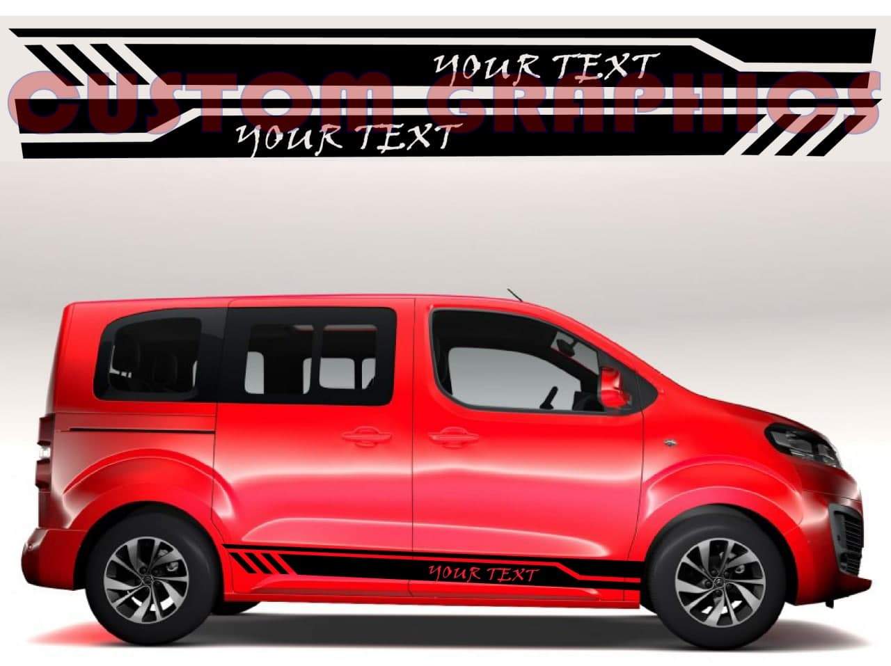 Vinyl Graphics MAN Line Design universal sticker decal for Car Any Vehicle | UNIVERSAL STICKERS