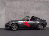 Mazda car decals  Skull Graphics For Mazda MX-5