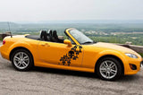 Mazda car decals  Skull Graphics For Mazda MX-5