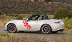 Mazda car decals  Skull Graphics For Mazda MX-5