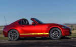 Premium Quality Stickers Compatible With Mazda MX-5 Miata Skull Line Design