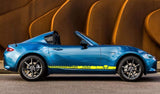Premium Quality Stickers Compatible With Mazda MX-5 Miata Skull Line Design