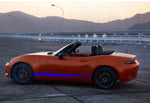 Premium Quality Stickers Compatible With Mazda MX-5 Miata Skull Line Design