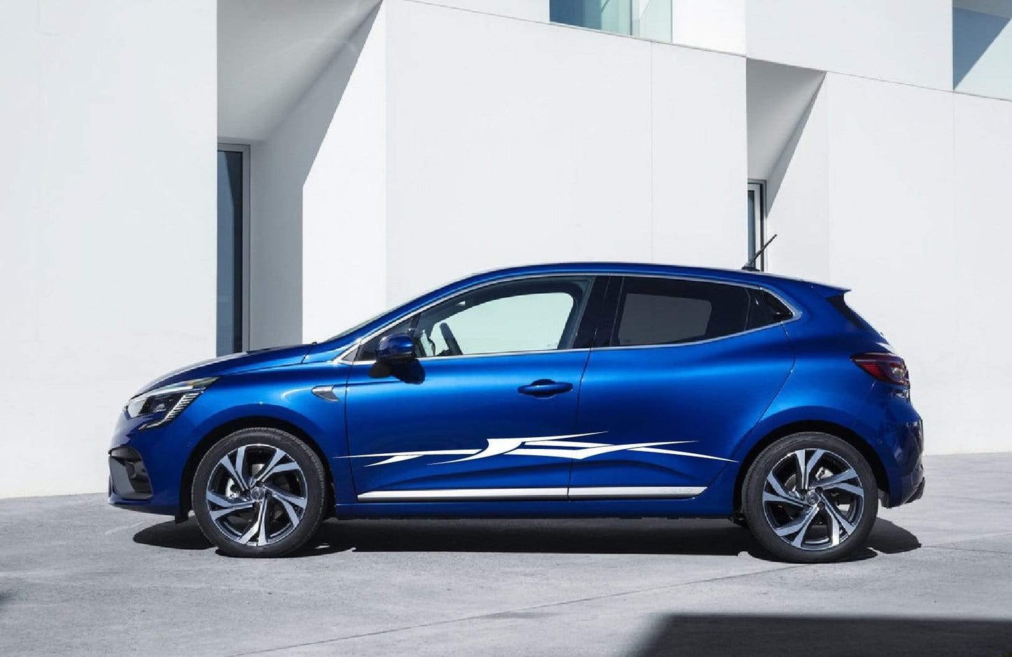 Autocollants graphiques tribaux pour hommes Renault Racing Stripes pour Renault Clio autocollants renault clio