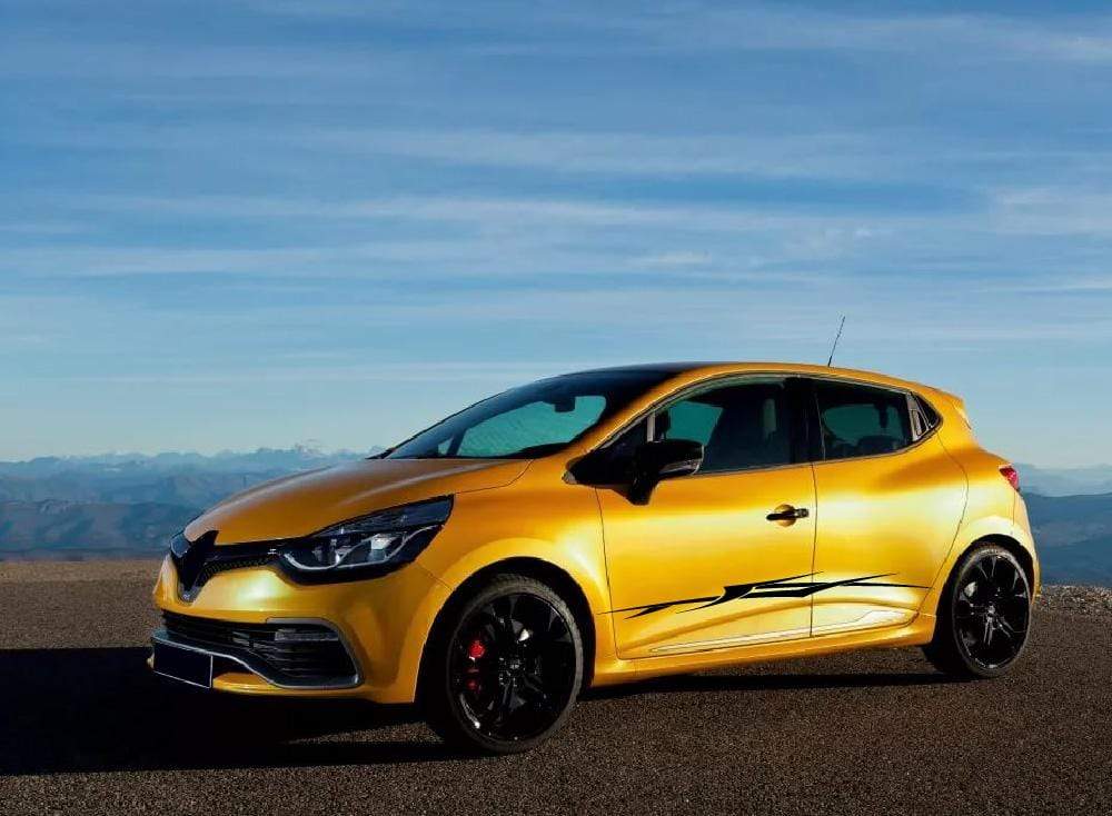 Autocollants graphiques tribaux pour hommes Renault Racing Stripes pour Renault Clio autocollants renault clio