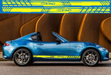 Premium Quality Stickers Compatible With Mazda MX-5 Miata stripes Rally Stickers